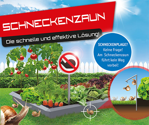 Schneckenzaun