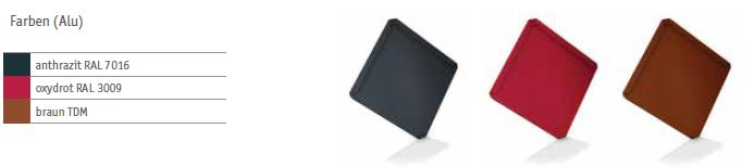 Dach- und Fassadenschindeln Farben